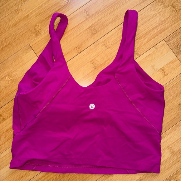 Lululemon Align Tank Top Ripened Raspberry - Picture 2 of 3